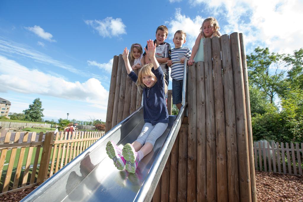 The Celtic Manor Resort Newport Kültér fotó Children on a slide